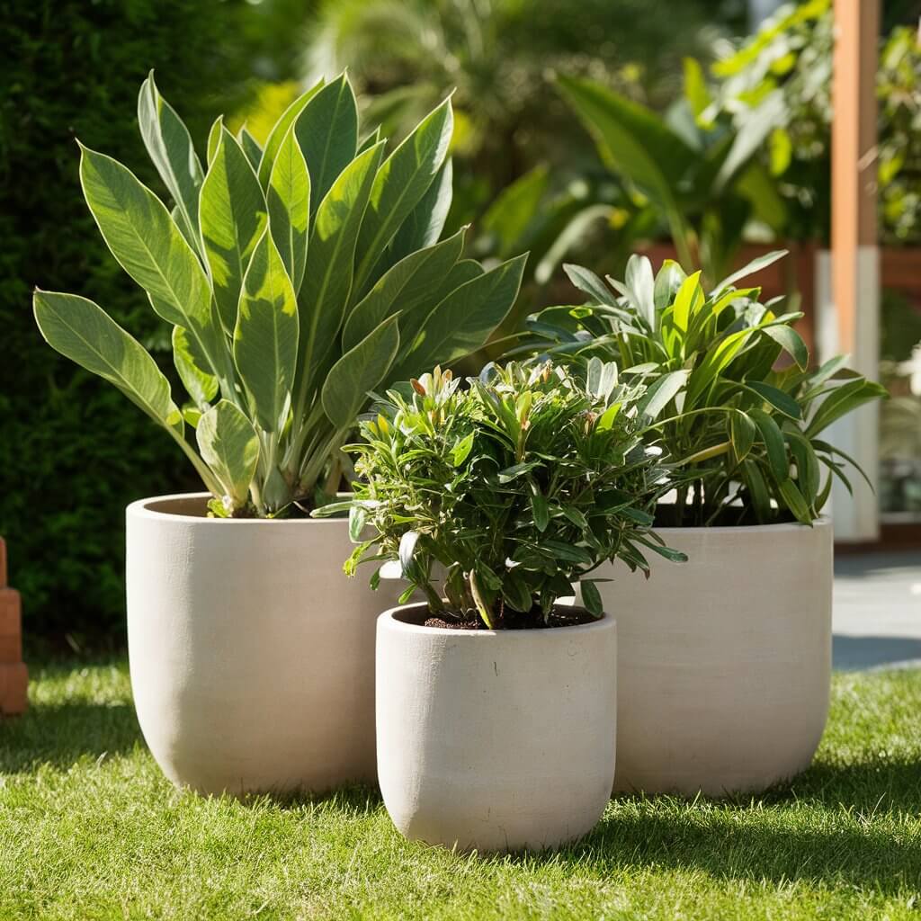 Premium Plant Pots Set